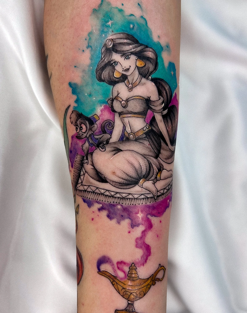 Tatuagens Coloridas & Aquarela